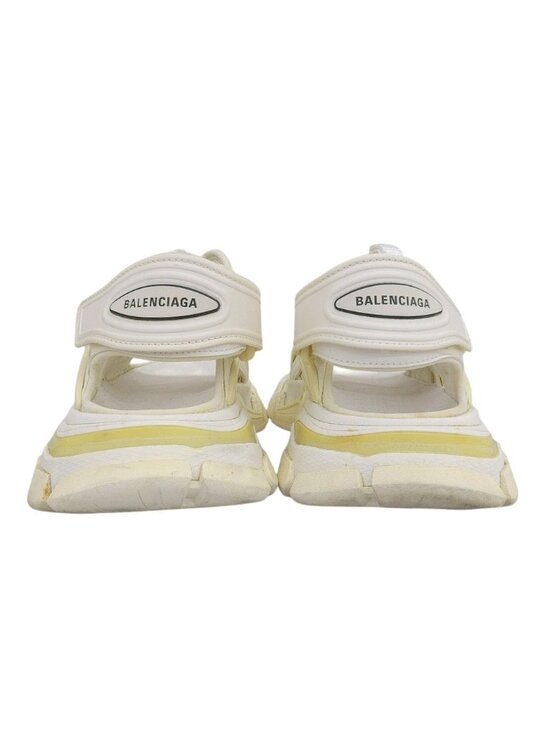 Balenciaga Velcro Track Sandals Shoes White main image 4